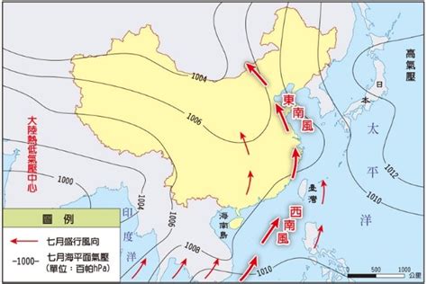 中國季風|中國氣候